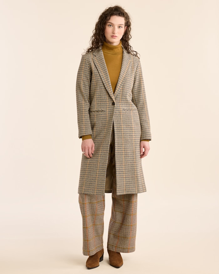 WOMEN'S HUDSON LONG WOOL COAT